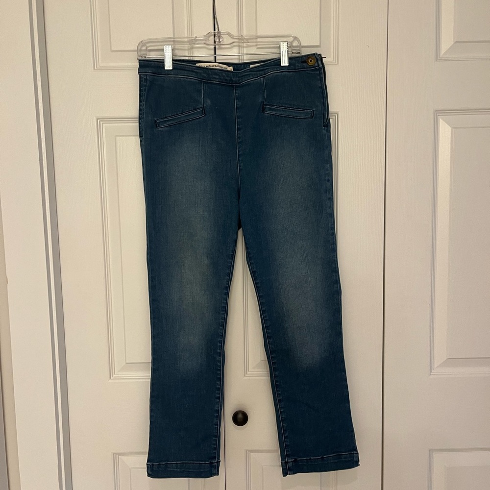 Anthropologie Pilcro and the Letterpress High Rise Denim Leggings/Jeans, Size 30